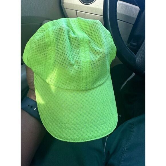 Trail Heads Womens Lightweight Race Day reflective yellow Running sports Cap - Picture 1 of 6